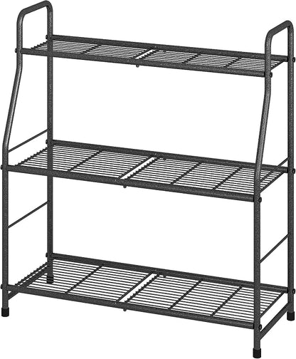 Simple Trending Plant Stand Outdoor Indoor 3 Tier Metal Waterproof Plant Shelf - Image 2
