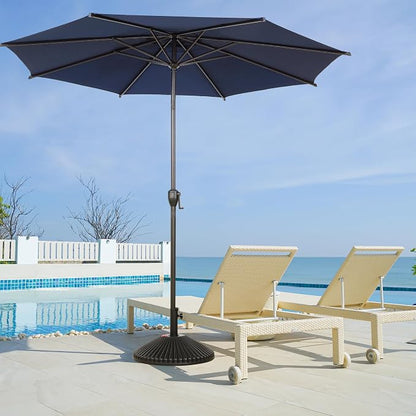 Abba Patio 9FT Lyon Outdoor Patio Umbrella Outdoor Table Umbrella - Image 2
