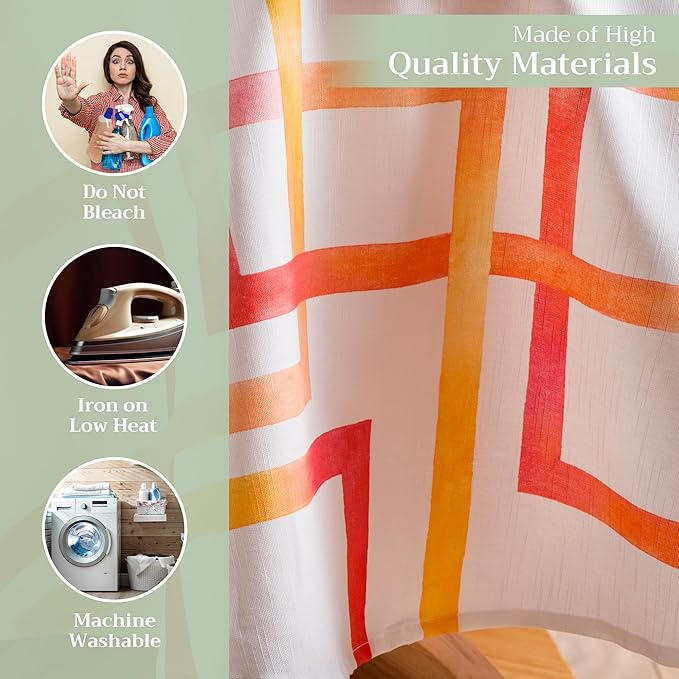 Maison d' Hermine Table Cloth Round Table 100% Cotton 69 Inches Tablecloth Reusable Decorative Everyday Use for Dining Room, Farmhouse, Home, Party, Festive & Wedding Spring Summer - Summer Maze