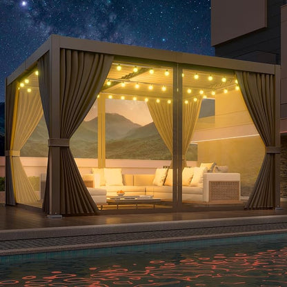 10' x 12' Louvered Pergola - Image 3