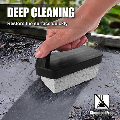 GRILLART Griddle Cleaning Kit for Blackstone, Flat Top Grill Cleaning Stone 2 PCS