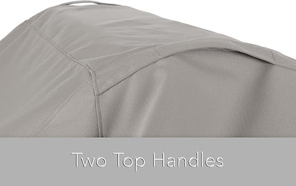 Covermates Grill Cover - Weather Resistant Outdoor Cover, Heavy Duty BBQ Covers for Large Outdoor Kitchen, Ultima 600D Polyester, 60 Inch, Ripstop Grey