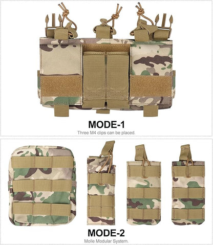 xaegistac Tactical Vest -Adjustable Modular Design for Outdoor, Hunting, and Security