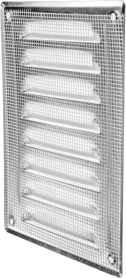Repa Market 5.5" x 7.5" Inch Aluminum Air Vent Cover with Screen Mesh – Scratch-Resistant Powder-Coated Grille – for Ceiling or Wall – HVAC Return or Supply Vent – Indoor Outdoor Use