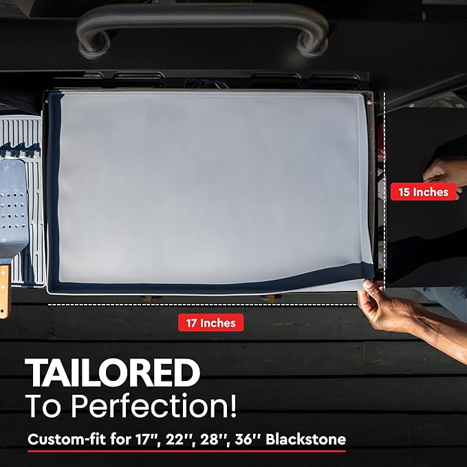 Silicone Griddle Cover for Blackstone 36 Inch – Heavy-Duty, Food-Grade Griddle Mat for Outdoor Flat Top Grill – Rust-Resistant, Waterproof Blackstone Griddle Accessory