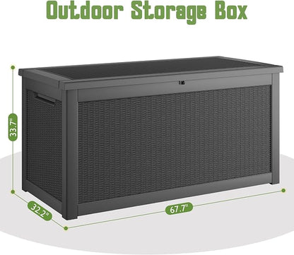 Outdoor Storage Waterproof Deck Box - Image 2