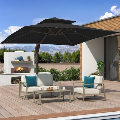 10x10 FT Outdoor Cantilever Patio Umbrella - Image 9