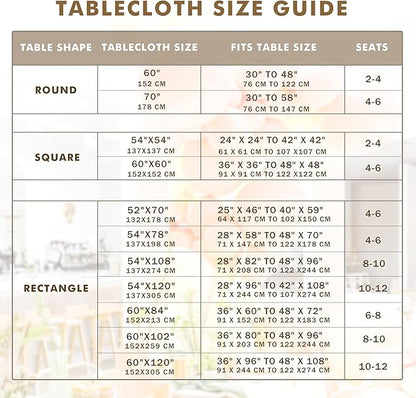 Nasitos 2 Pack Plastic Vinyl Tablecloth with Flannel Backed 60x102 Inch Moroccan Grey