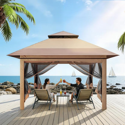 Driftalia 13x13 Pop Up Gazebo for Patio, Deck - Image 8