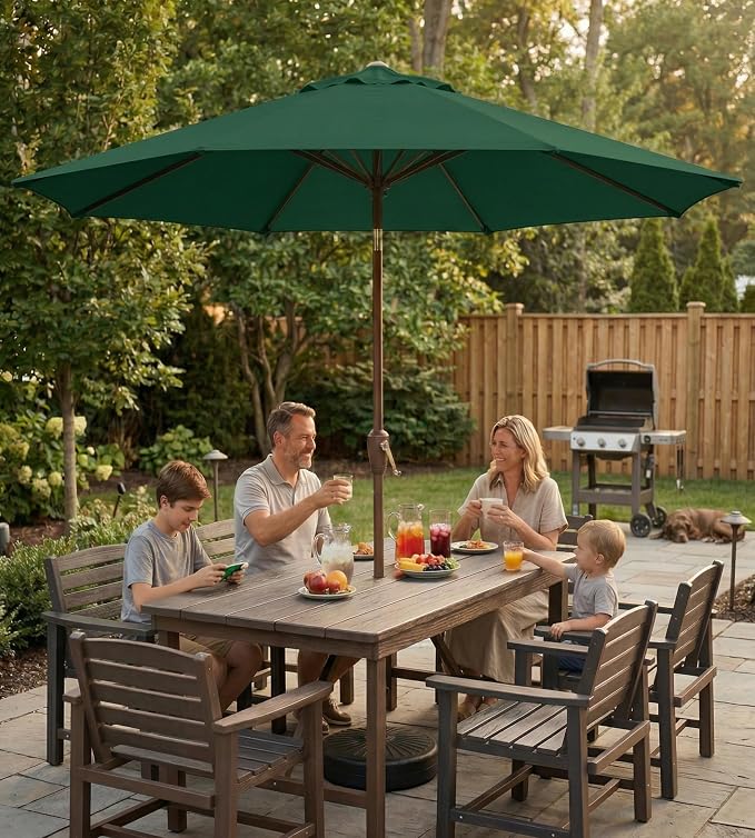 10FT Patio Umbrella, Outdoor Umbrella - Image 5