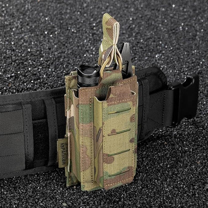 EXCELLENT ELITE SPANKER Tactical Open-Top Single/Double/Triple Molle Mag Pouch for Pistol Mag Pouch Tactical Bag Accessories Holder