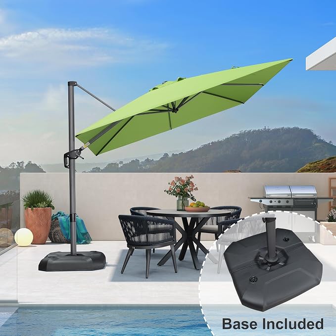 PURPLE LEAF Outdoor Umbrella - Image 2