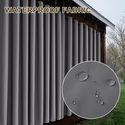 RYB HOME Fade-Resistant Outdoor Curtains - Image 6