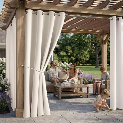 DIVA EN CAMINO DEC Outdoor Patio Curtain Waterproof Darkening Thermal Insulated - Image 2