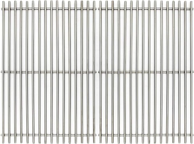 17.5" Stainless Steel 7639 Gas Grill Grates for Weber Spirit 300 Series, Spirit 700, Genesis Silver B/C, Genesis Silver B & C, Genesis Gold B & C, Genesis Platinum B & C, Genesis 1000-3500