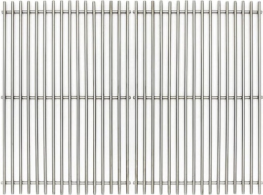 17.5" Stainless Steel 7639 Gas Grill Grates for Weber Spirit 300 Series, Spirit 700, Genesis Silver B/C, Genesis Silver B & C, Genesis Gold B & C, Genesis Platinum B & C, Genesis 1000-3500
