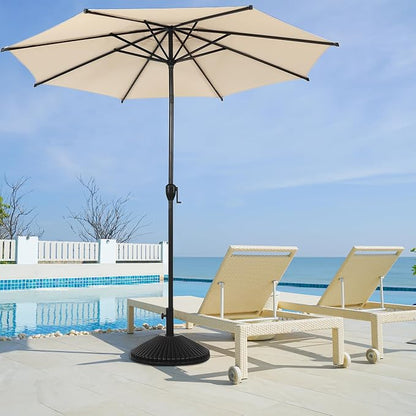 Abba Patio 11FT Lyon Outdoor Patio Umbrella Outdoor Table Umbrella - Image 5