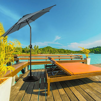 Abba Patio 11FT Lyon Outdoor Patio Umbrella Outdoor Table Umbrella - Image 6