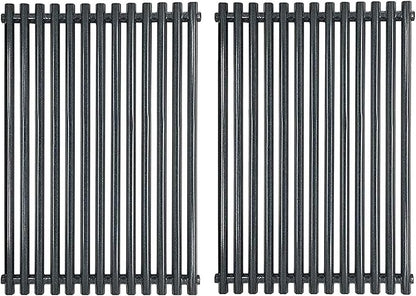 PG525 (2-Pack) 17 1/4 x 11 3/4 inch Porcelain Steel Grill Grid Grates for Weber 7525 Weber Spirit 300,E-310 & E-320, Spirit S-310 & S-320,Genesis 1000-5000 Spirit 700, Weber 900