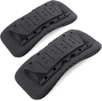 WYNEX Shoulder Strap Pad for Vest Carrier, 2 Pack Tactical Plate Shoulder Pads Strap Cushion Vest Accessories Shoulder Pads Soft Mesh Pads with Tactical Gear for Men