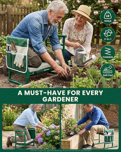 Saker 2026 Upgraded Garden Kneeler and Seat - Image 8