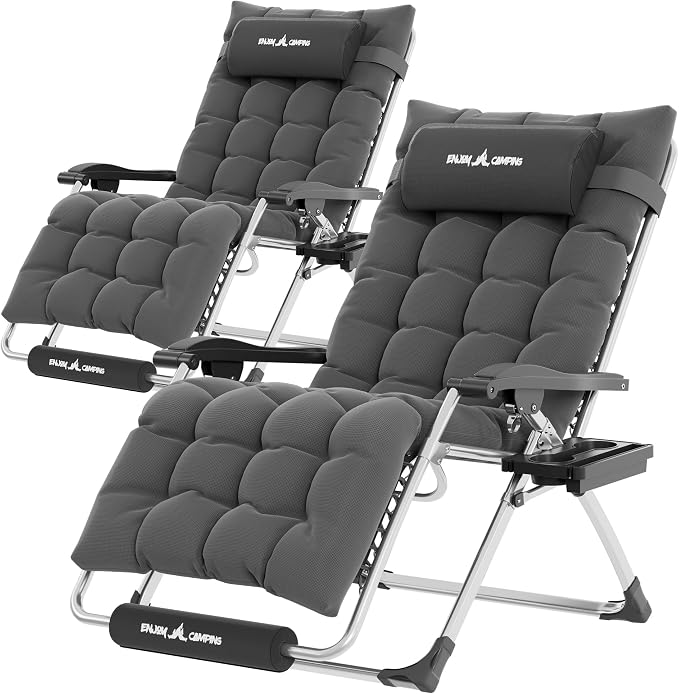 UDPATIO Oversized Zero Gravity Chair Patio Reclining Chairs by UDPATIO