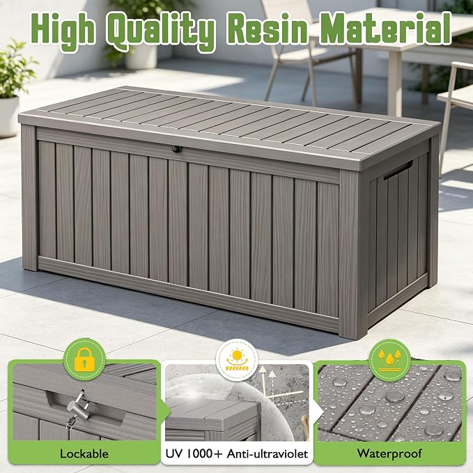 Outdoor Storage Waterproof Deck Box - Image 3