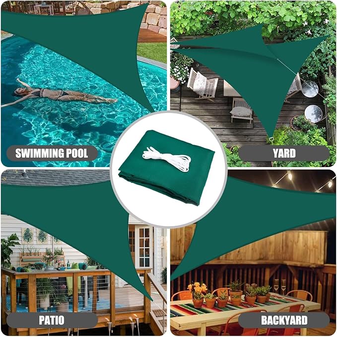 Neween Triangle Sun Shade Sail - Image 7