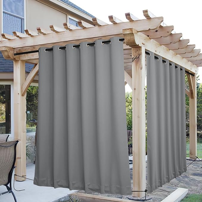 NICETOWN Windproof Outdoor Curtains by NICETOWN