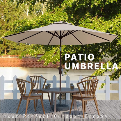 10FT Patio Umbrella, Outdoor Umbrella - Image 7