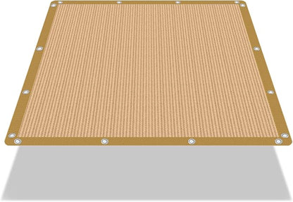 90% Shade Cloth Sun Shade Fabric Privacy Screen Shade Cover by eMeritDirect