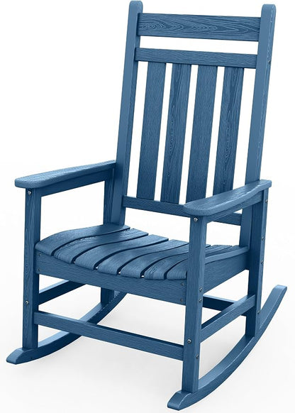 SERWALL Outdoor Rocking Chair, Oversized Rocking Chair by SERWALL