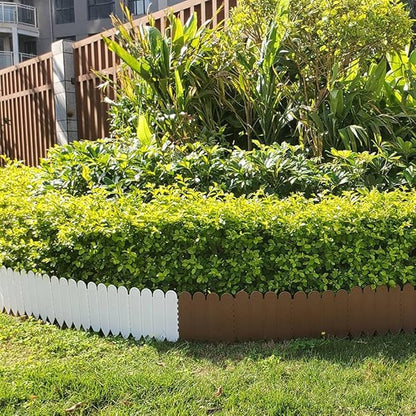 Garden Fences Garden Scenery Decorative Outdoor Fences Portable Fences Garden Edging Patio Partition Fences Black