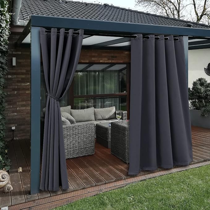 BONZER Waterproof Indoor/Outdoor Curtains - Image 6