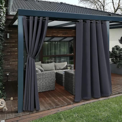 BONZER Waterproof Indoor/Outdoor Curtains - Image 6