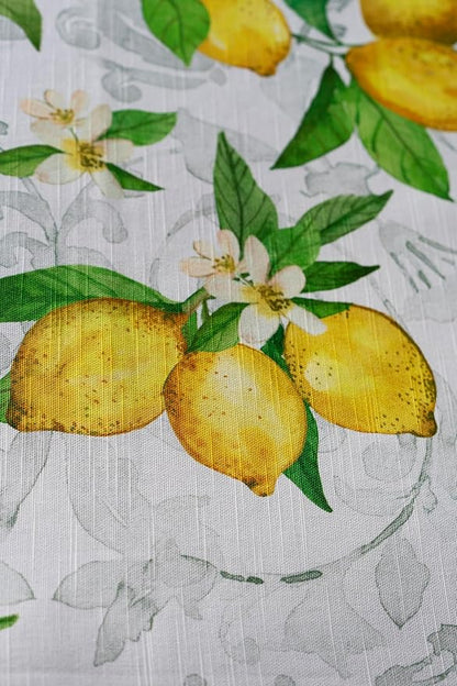 Maison d' Hermine Table Cloth Rectangle Table 100% Cotton 70 x 108 Inches Tablecloth Reusable Decorative Everyday Use for Dining Room, Farmhouse, Home, Party, Festive & Wedding Spring Summer - Cedrat