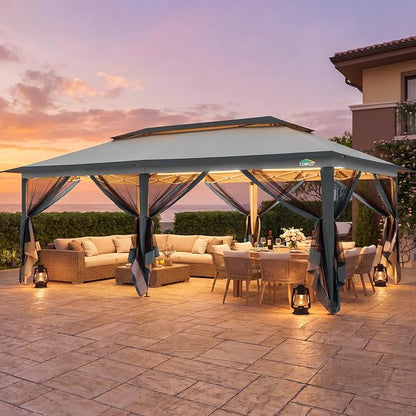 COBIZI 12x20 Pop Up Canopy Tent - Image 9