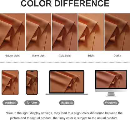 RYB HOME Outdoor Curtains for Patio Deck, Waterproof & Block Sunlight | Thermal - Image 8