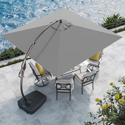 Grand patio 10x10 FT Large Cantilever Square Umbrella - Image 9