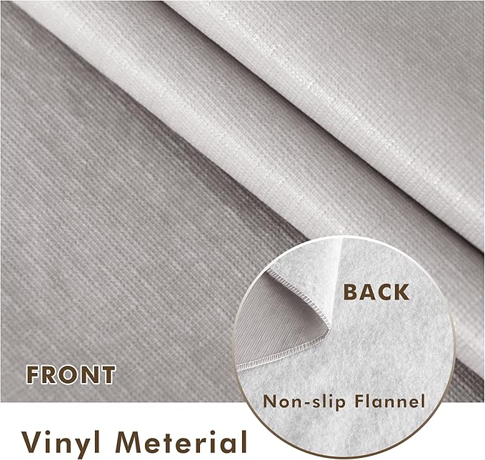 Nasitos 2 Pack Vinyl Table Cloth Rectangular 60x84 Inch-Picnic Tablecloth for Outdoor Tables, Wrinkle Free Spill-Proof Vinyl Tablecloth, Vinyl Table Cloth for Banquet Parties Event Holiday