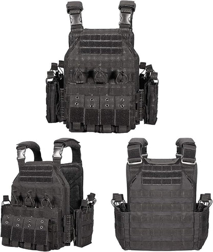 BOMTURN Upgrade Tactical Airsoft Outdoor Vest