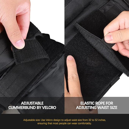 xaegistac Tactical Vest -Adjustable Modular Design for Outdoor, Hunting, and Security