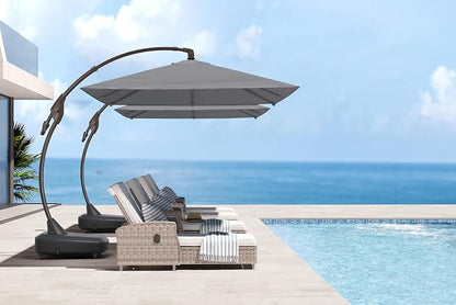 Grand patio 9x12 FT Large Cantilever Umbrella - Image 9
