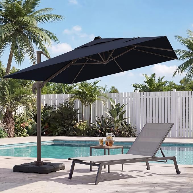 10x10 FT Patio Cantilever Umbrella - Image 6