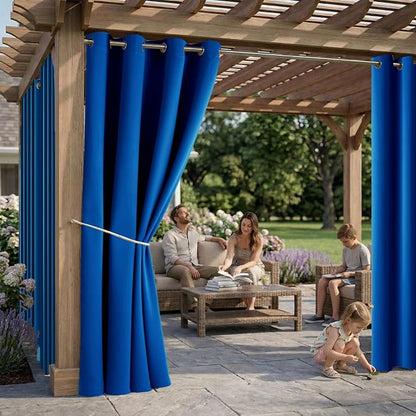 DIVA EN CAMINO DEC Outdoor Patio Curtain Waterproof Darkening Thermal Insulated - Image 2