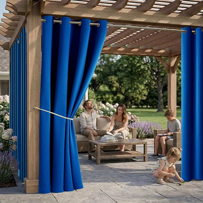 Waterproof Outdoor Curtain W52 x L84 - Image 2