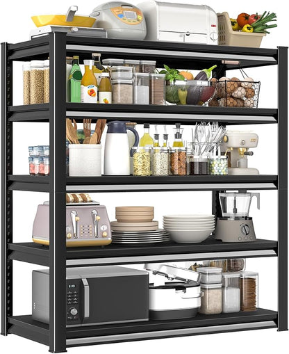 Garage Shelving Heavy Duty，Large Loads Adjustable Garage Storage Shelves by Rufokisa