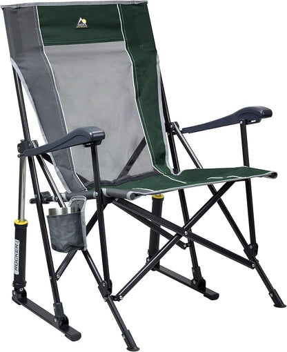 GCI Outdoor Roadtrip Rocker Camping Chair | Portable, Folding Rocking Chair by GCIOUTDOOR