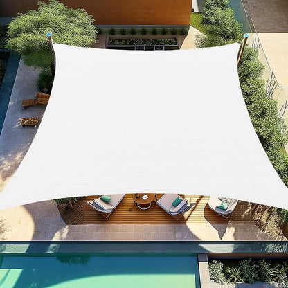 Shade&Beyond Custom Sun Shade Sail 8'x12'RectangleSun Sail Shades Patio UV by ShadeBeyond