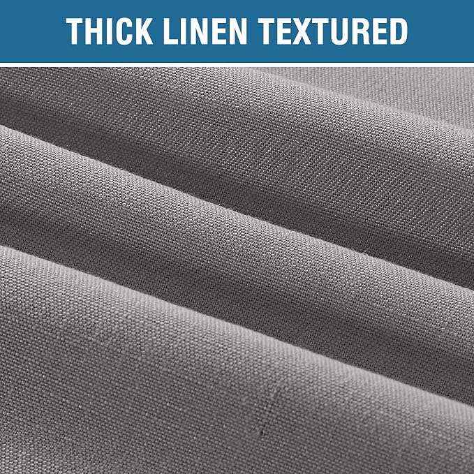 H.VERSAILTEX Linen Look Outdoor Curtains - Image 2